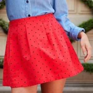 Oh my Disney red Mickey polka dot skirt